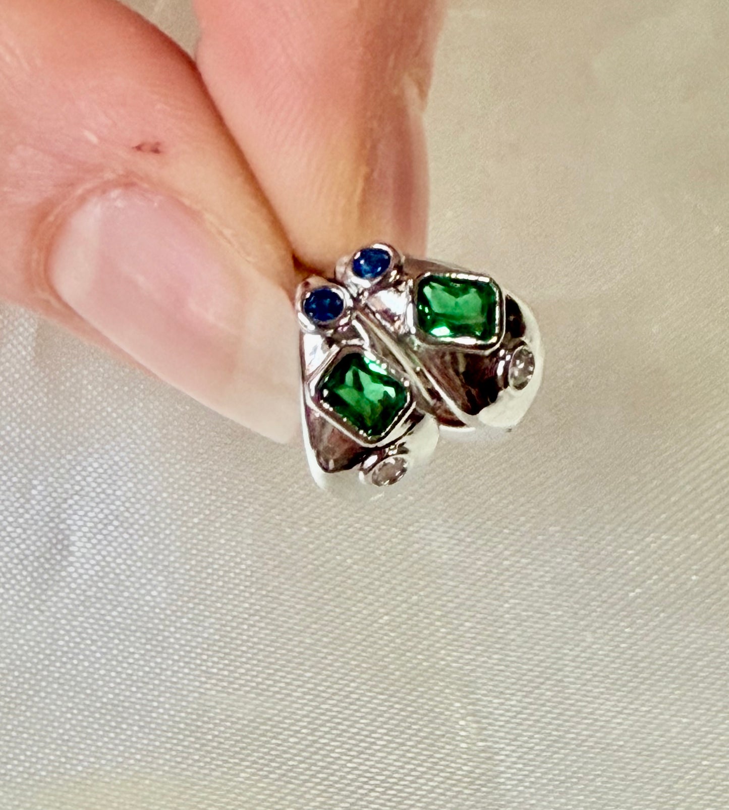 Orecchini hoops mini Gem Drops