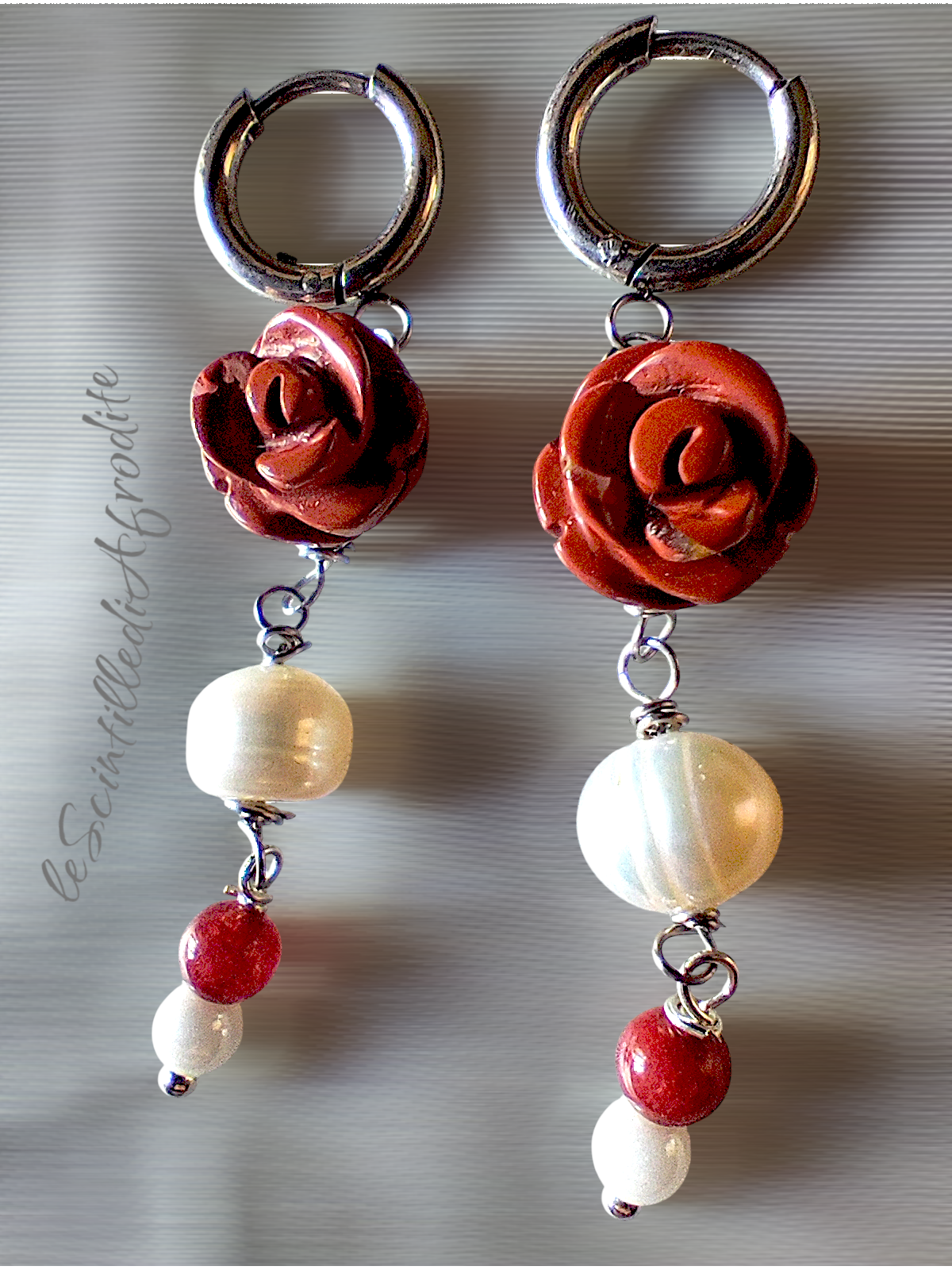 Orecchini La vie en Rose