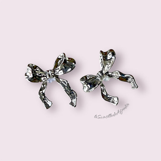 Orecchini Silver Ribbon