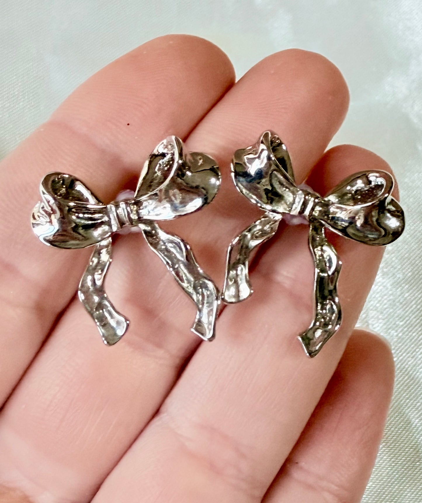 Orecchini Silver Ribbon