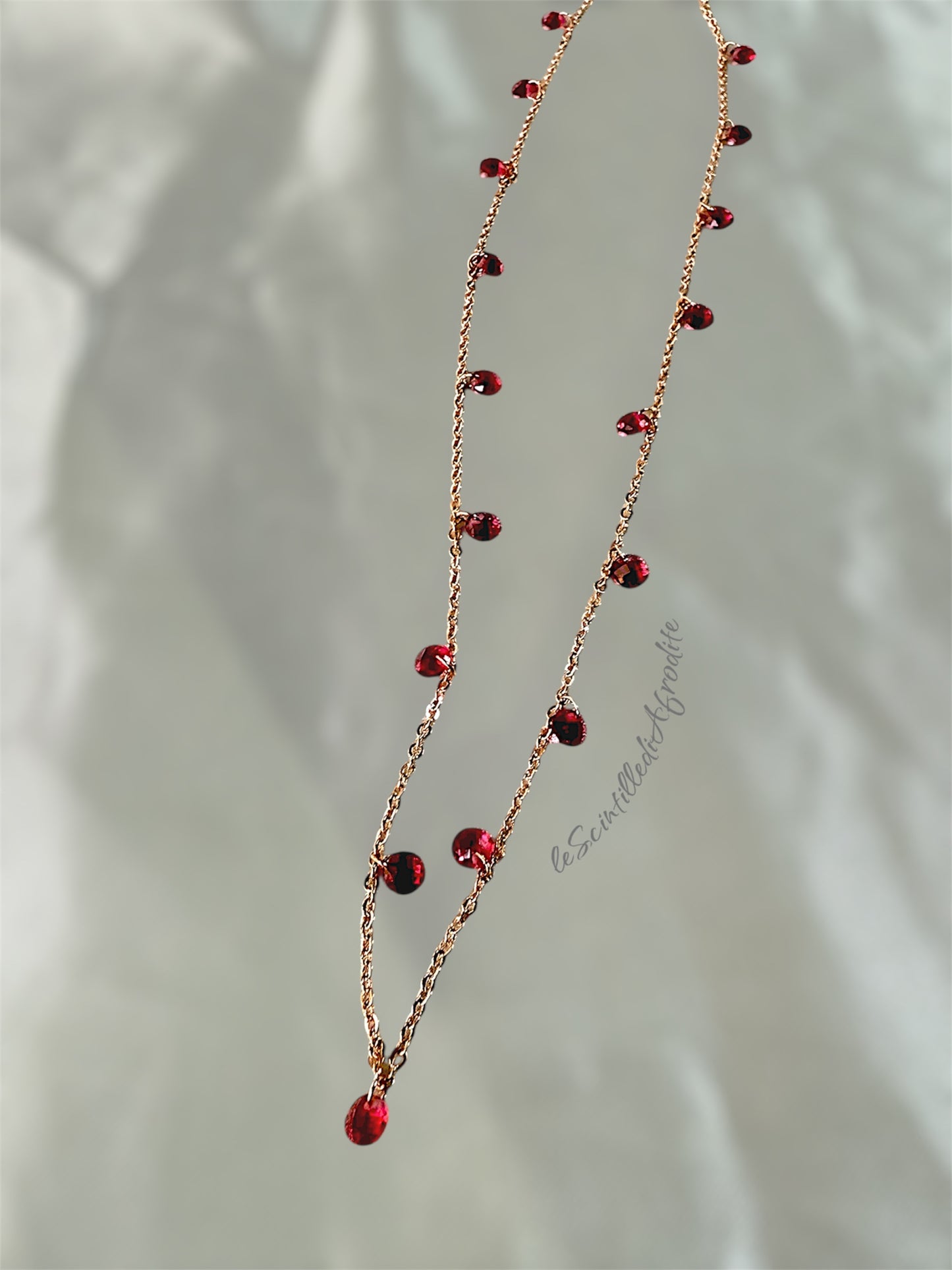 Collana Rosé drops