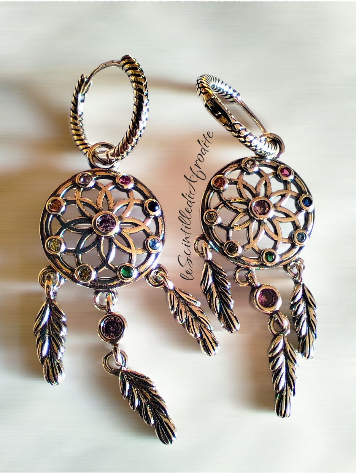 Orecchini dreamcatcher