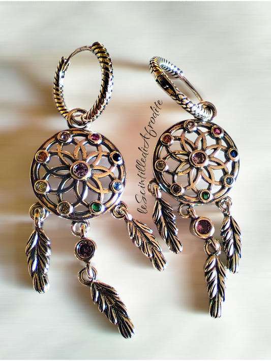 Orecchini dreamcatcher